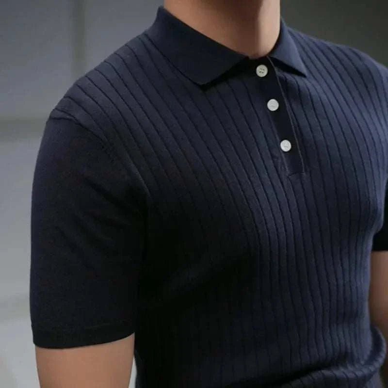 Antonios british polo collar t-shirt - Antonios