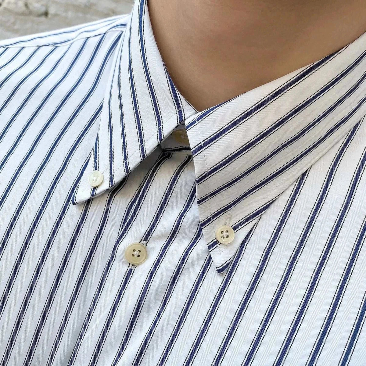 Antonios british retro striped shirt - Antonios