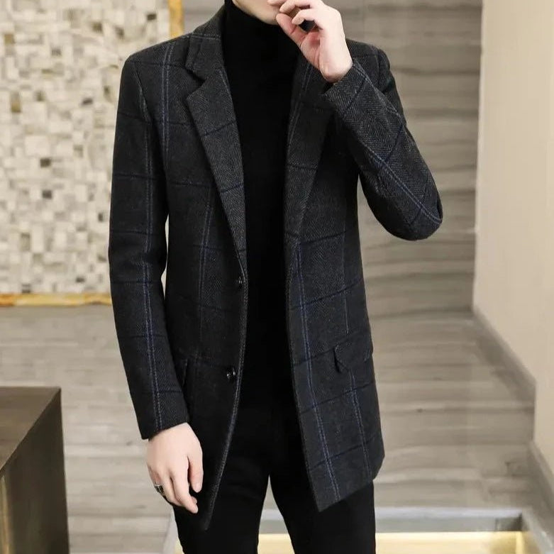 Antonios British Style Coat Men - Antonios