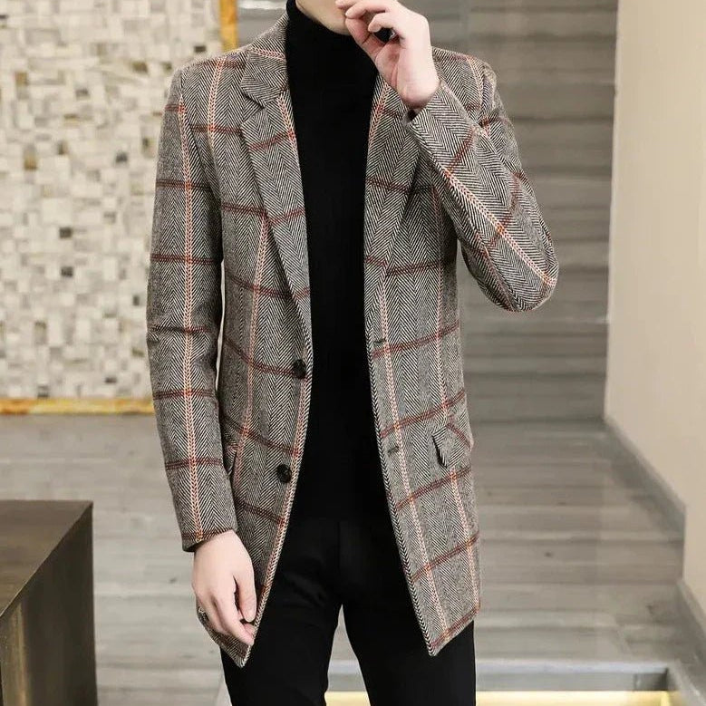 Antonios British Style Coat Men - Antonios