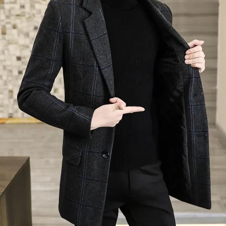 Antonios British Style Coat Men - Antonios