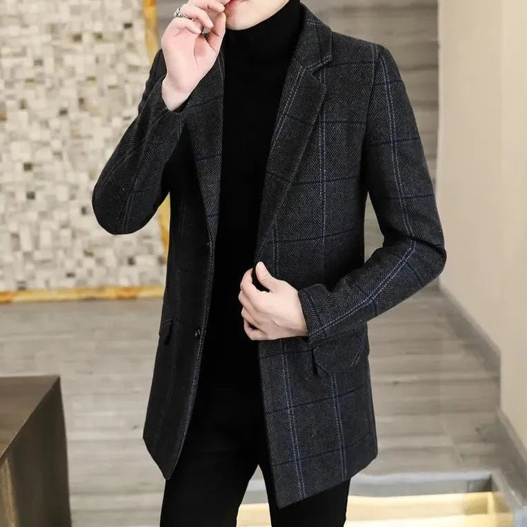 Antonios British Style Coat Men - Antonios