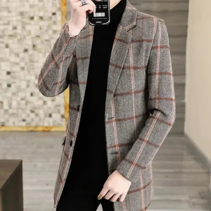 Antonios British Style Coat Men - Antonios