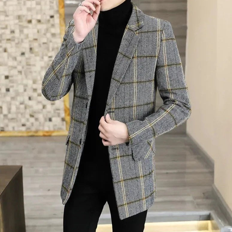 Antonios British Style Coat Men - Antonios