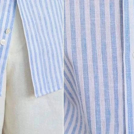 Antonios business striped long - sleeve shirt - Antonios