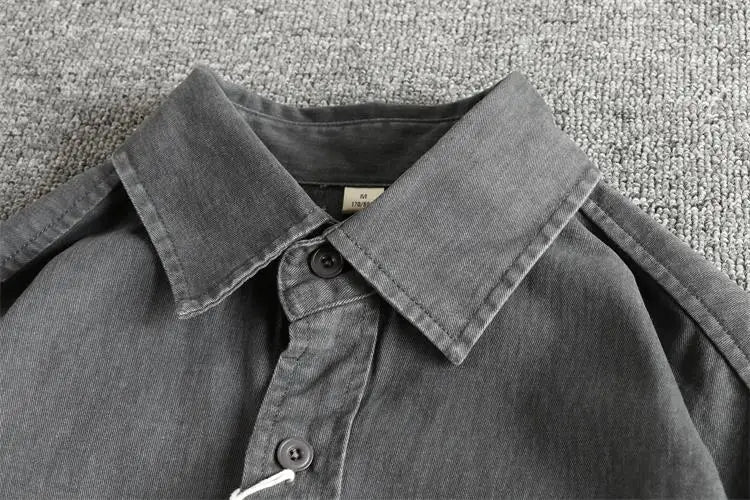 Antonios casual denim autumn shirt - Antonios