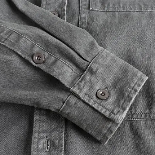 Antonios casual denim autumn shirt - Antonios