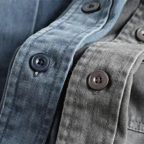 Antonios casual denim autumn shirt - Antonios