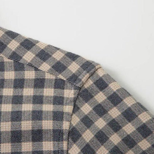 Antonios checkered business long - sleeve shirt - Antonios