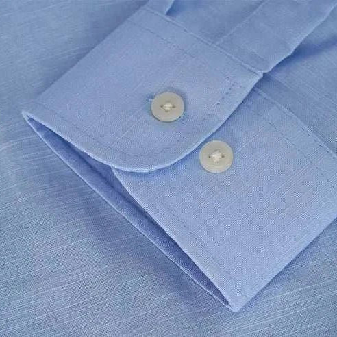 Antonios cotton - linen long sleeve shirt - Antonios