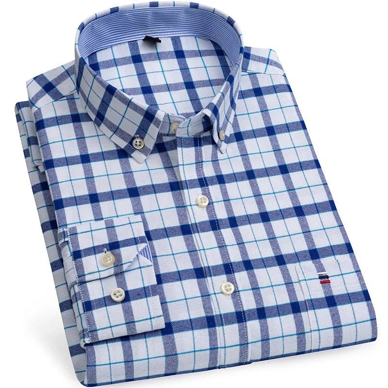 Antonios cotton oxford smart - casual shirt - Antonios
