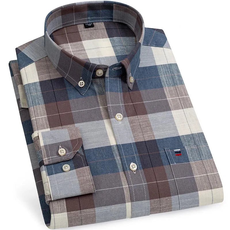 Antonios cotton oxford smart - casual shirt - Antonios