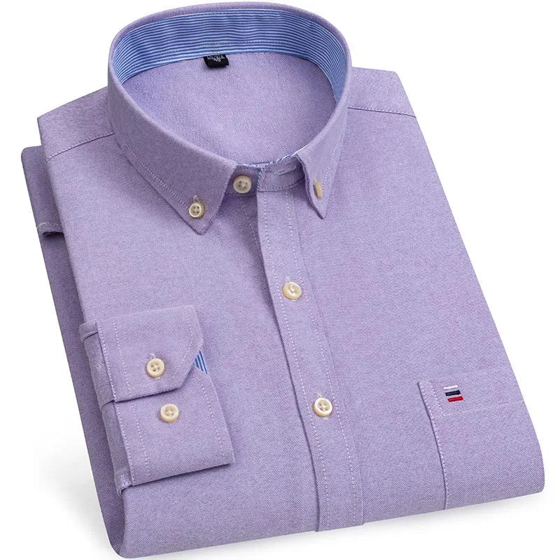 Antonios cotton oxford smart - casual shirt - Antonios