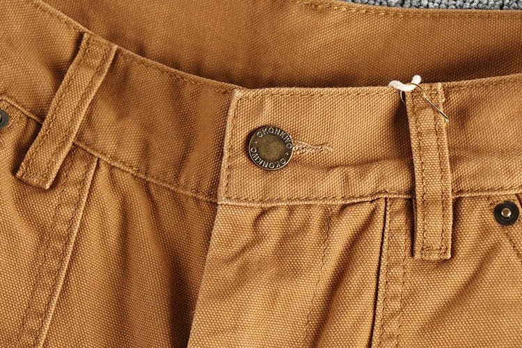 Antonios heavyweight woven cotton pants - Antonios