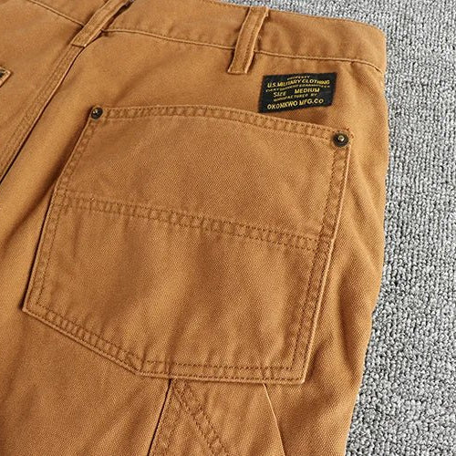 Antonios heavyweight woven cotton pants - Antonios