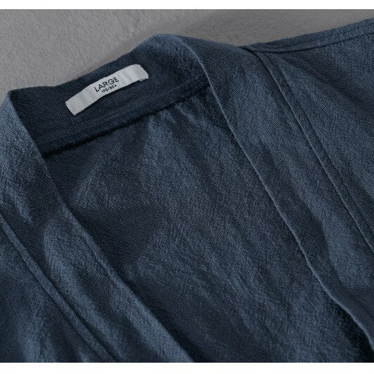 Antonios Linen Long - Sleeved Shirt - Antonios