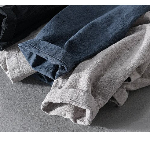 Antonios Linen Long - Sleeved Shirt - Antonios