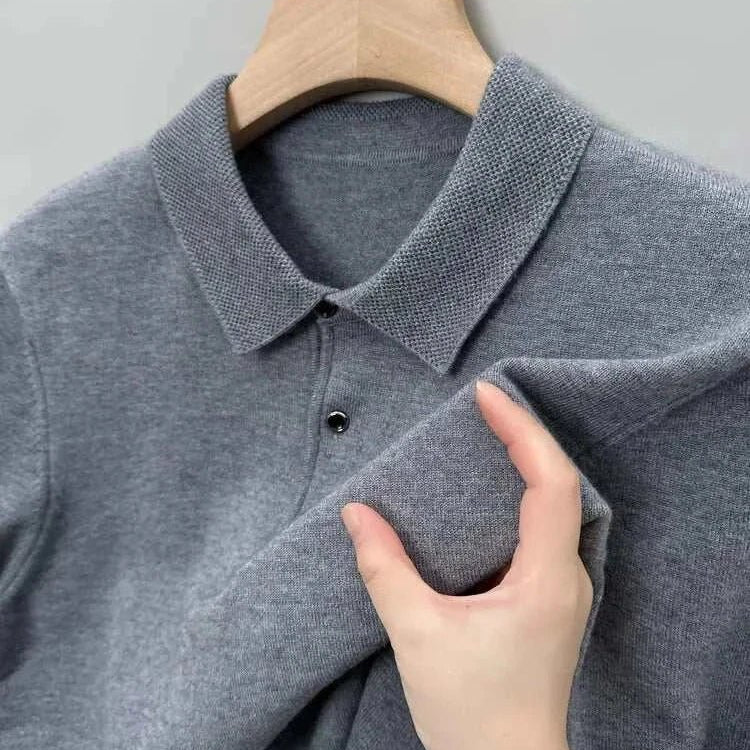 Antonios polo sweater with buttons - Antonios