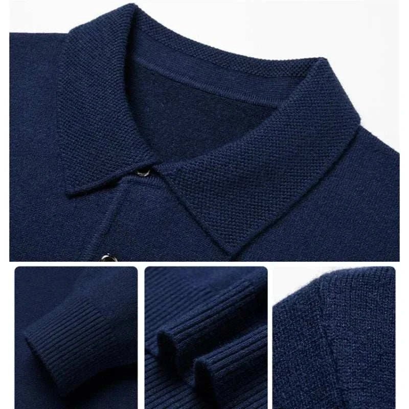Antonios polo sweater with buttons - Antonios