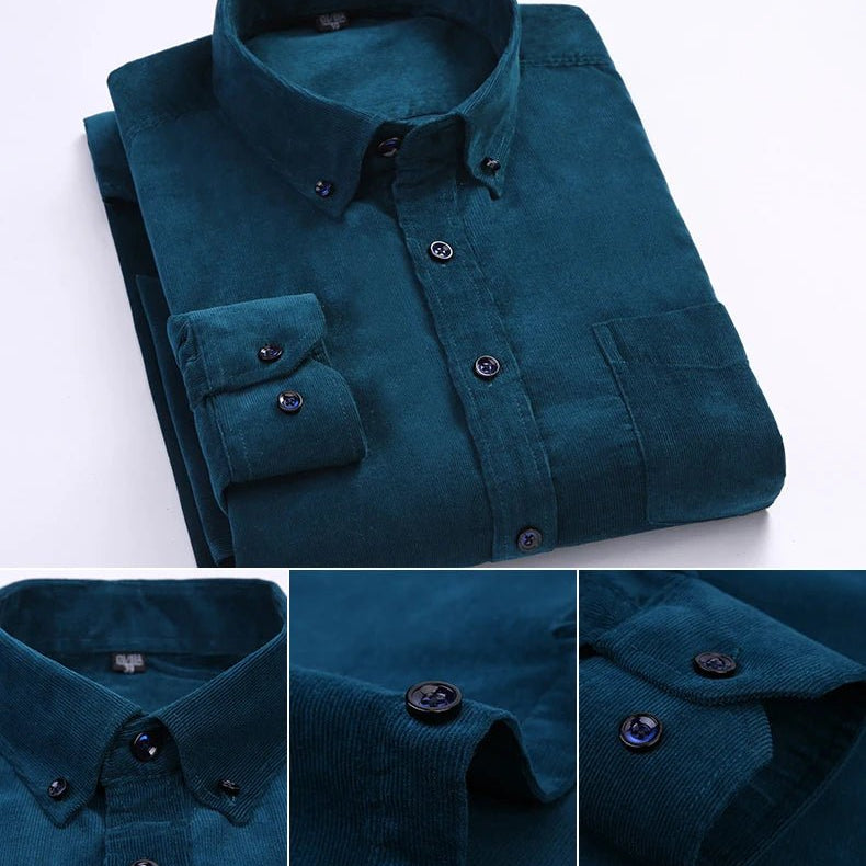 Antonios regular fit cotton corduroy - Antonios