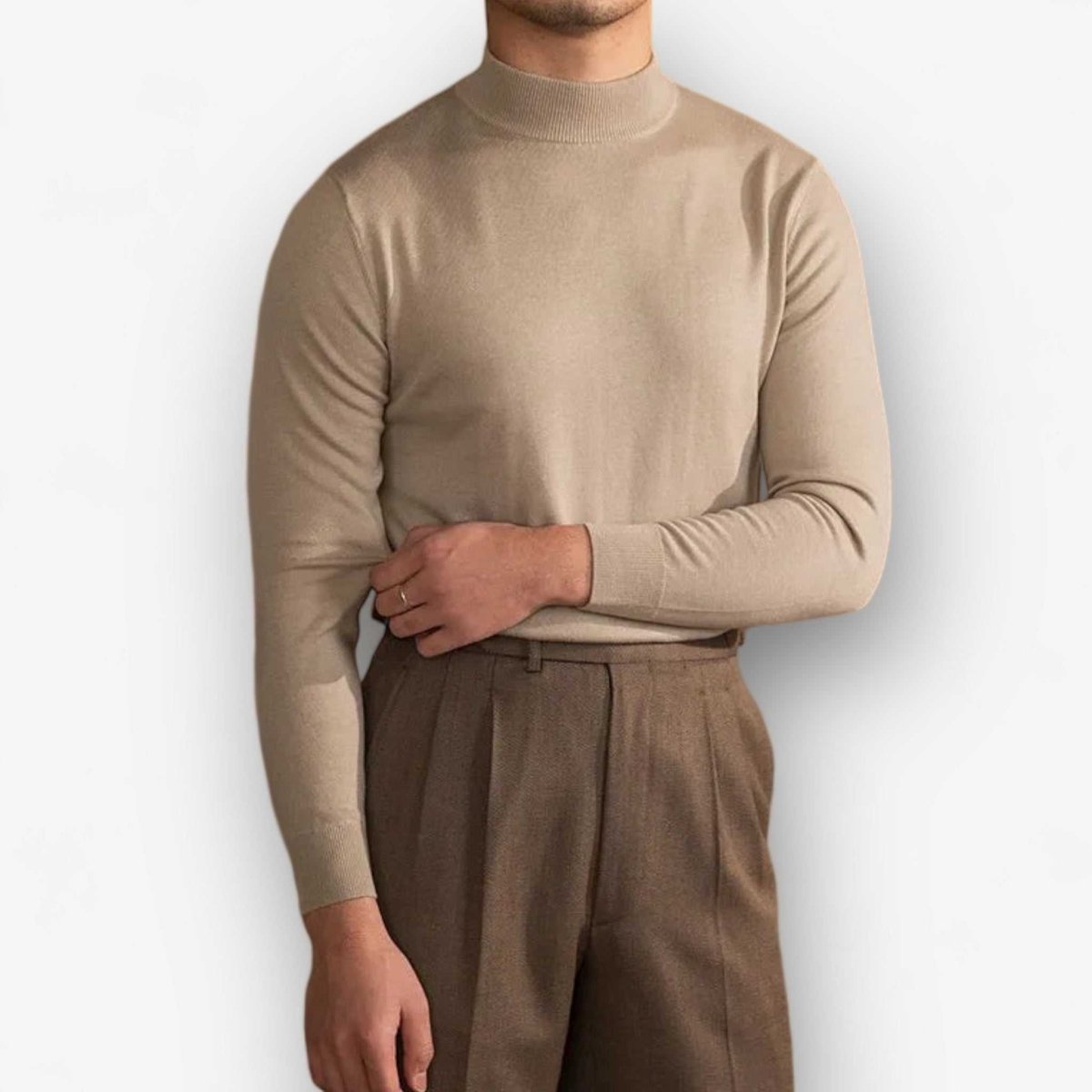 Antonios slim fit half - turtleneck sweater - Antonios