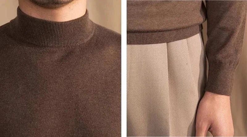 Antonios slim fit half - turtleneck sweater - Antonios
