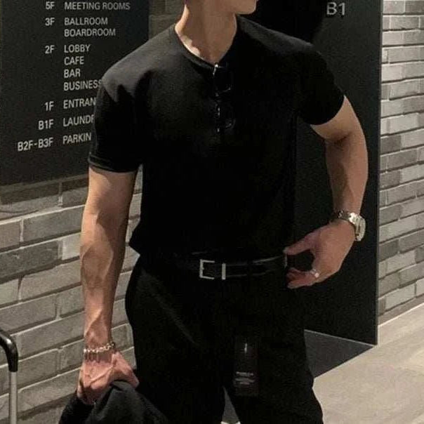 Antonios smart casual summer t-shirt - Antonios