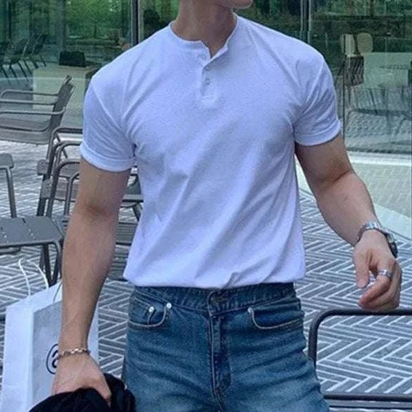 Antonios smart casual summer t-shirt - Antonios