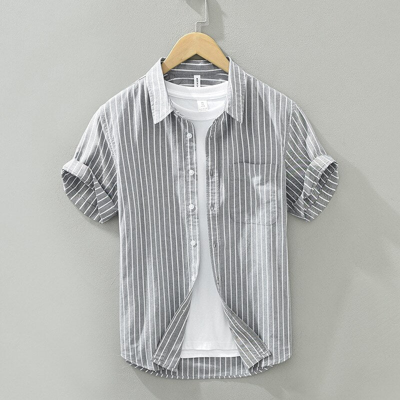 Antonios striped casual summer shirt - Antonios