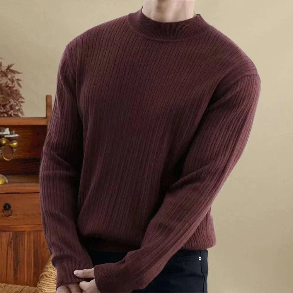 Antonios striped jacquard knit sweater - Antonios