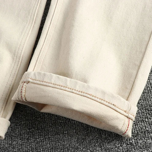 Antonios washed denim straight fit jeans - Antonios