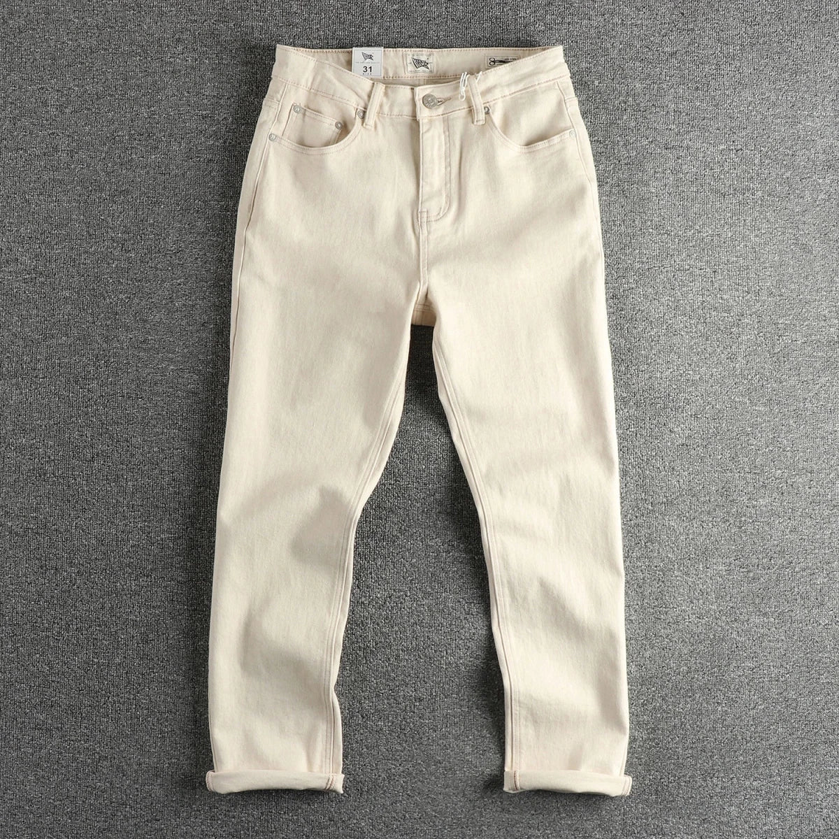 Antonios washed denim straight fit jeans - Antonios