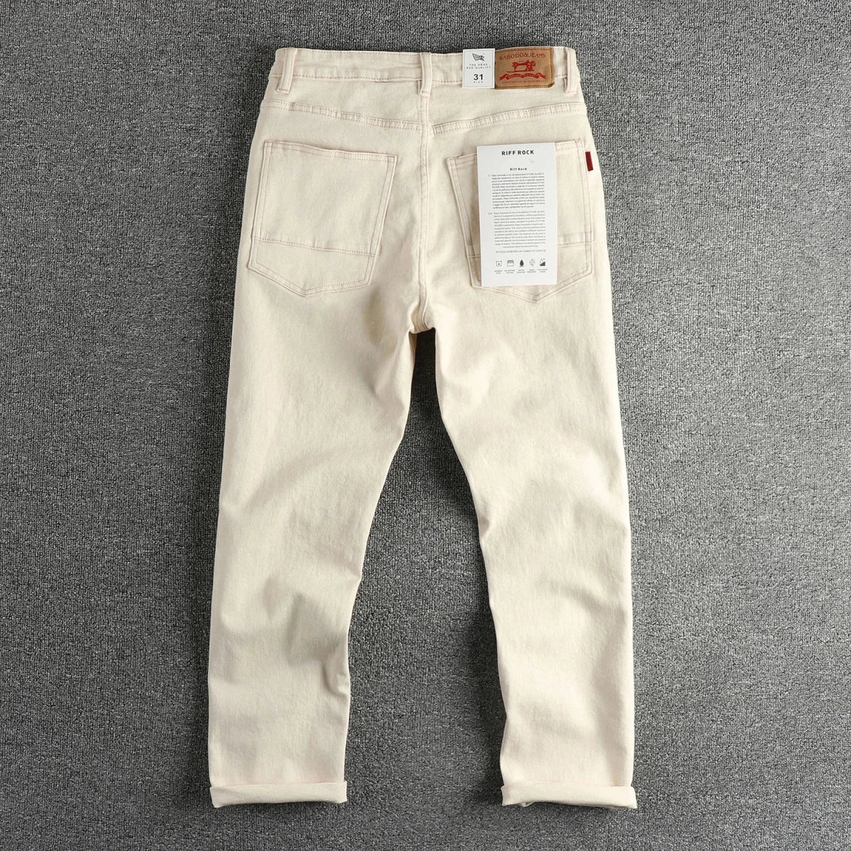 Antonios washed denim straight fit jeans - Antonios