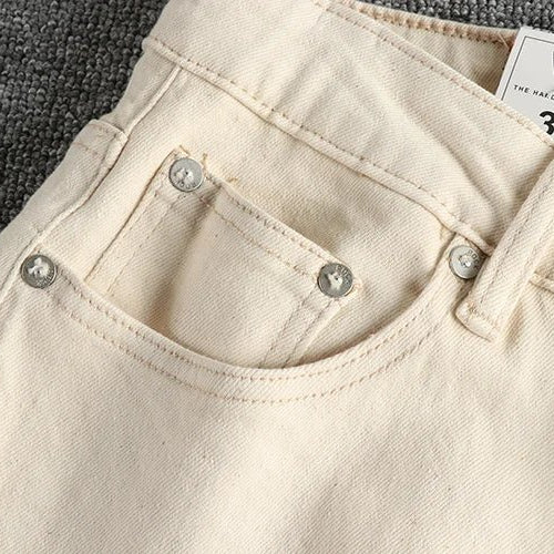 Antonios washed denim straight fit jeans - Antonios