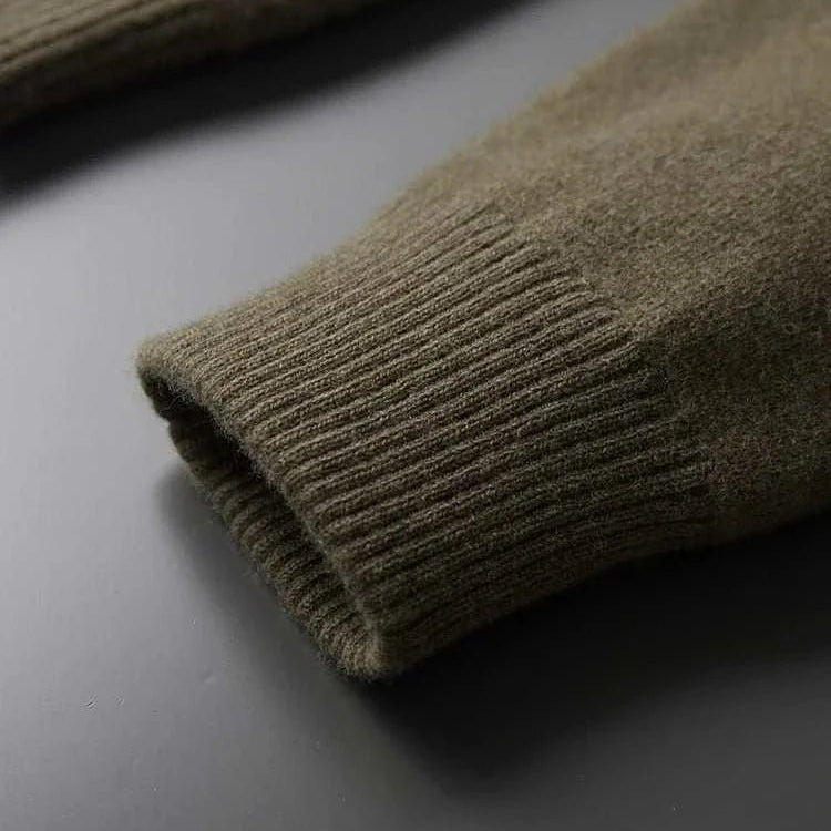 Antonios wool polo collar cardigan - Antonios