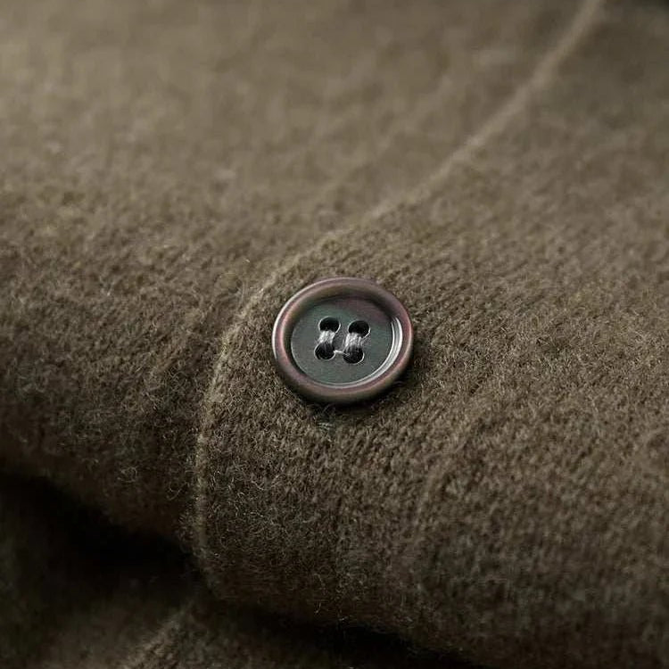 Antonios wool polo collar cardigan - Antonios