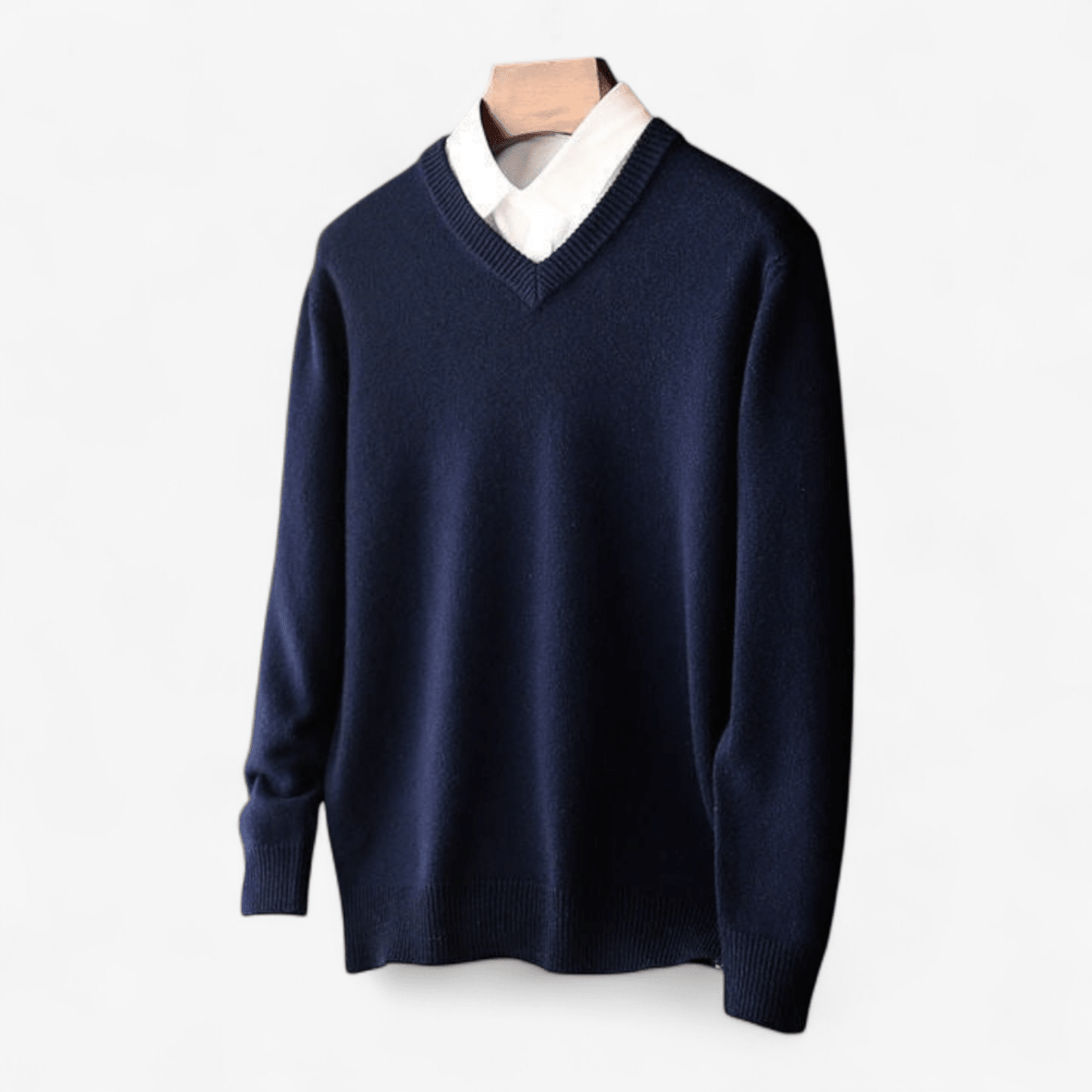 Antonios wool winter v - neck casual sweater - Antonios