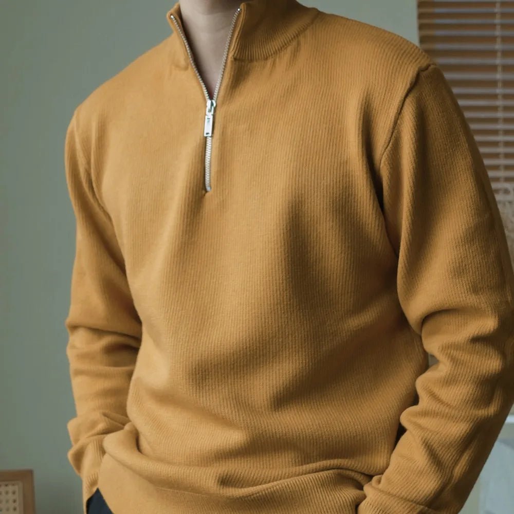 AntoniosClothing high - neck half - zip sweater - Antonios