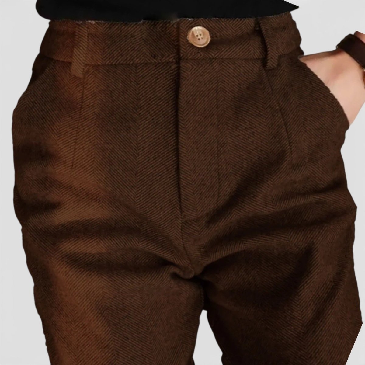 Aurelius high - waist trousers - Antonios