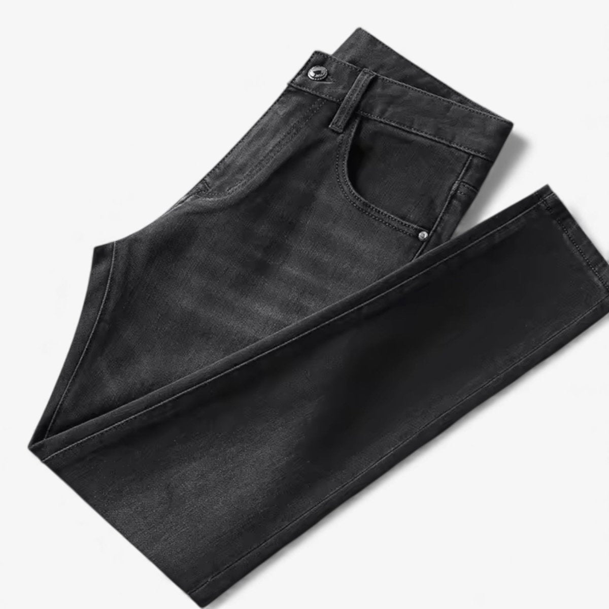 Autumn full black set (sweater+trousers+boots) - Antonios