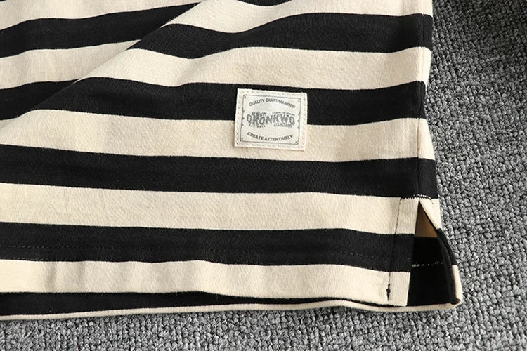 Autumn polo striped pullover - Antonios