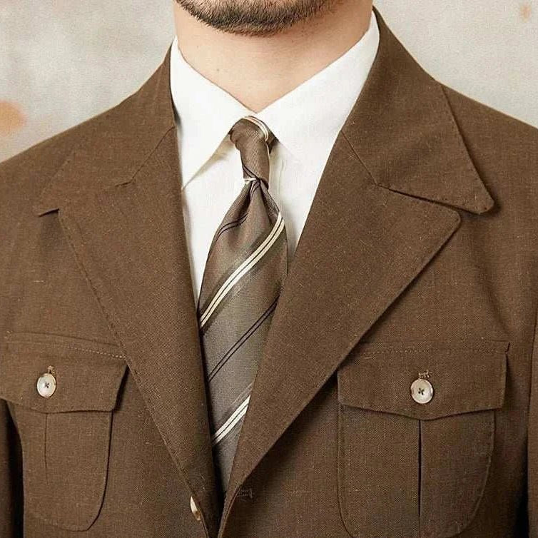 Autumn vintage old money coat - Antonios