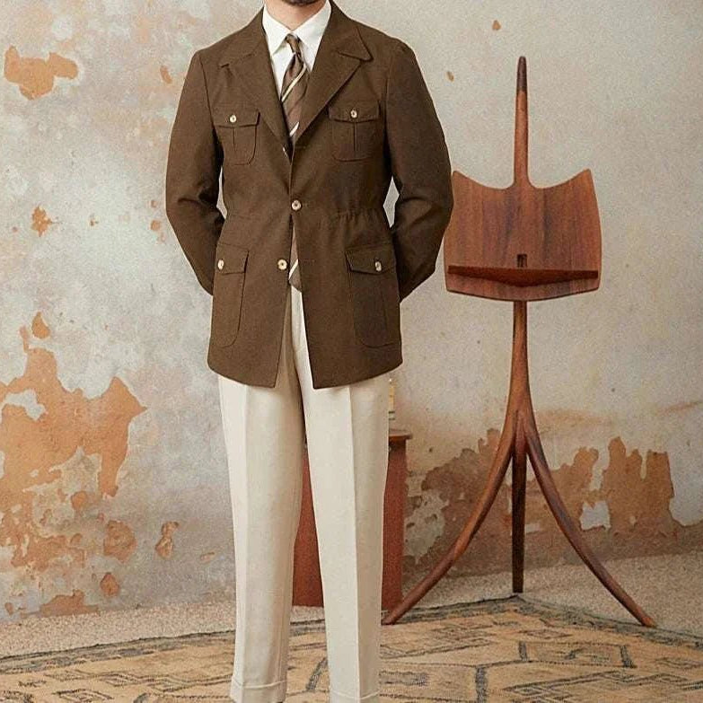 Autumn vintage old money coat - Antonios