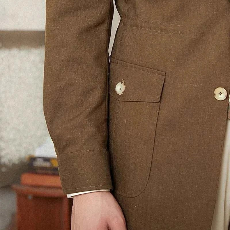 Autumn vintage old money coat - Antonios