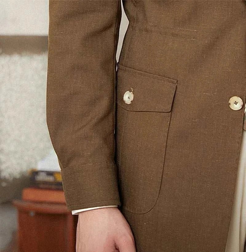 Autumn vintage old money coat - Antonios