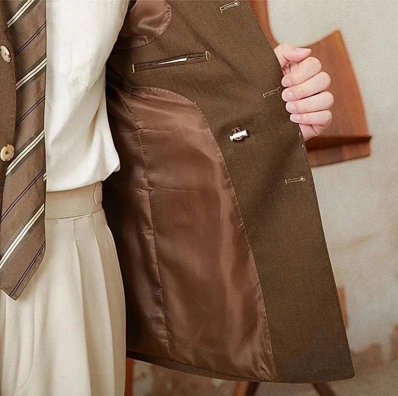 Autumn vintage old money coat - Antonios