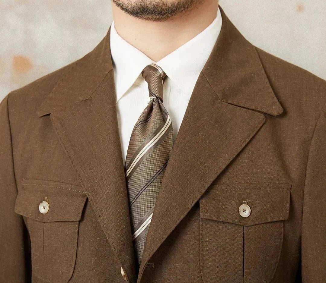 Autumn vintage old money coat - Antonios