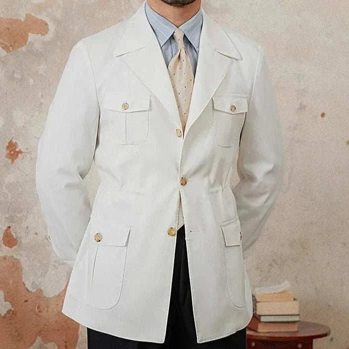 Autumn vintage old money coat - Antonios