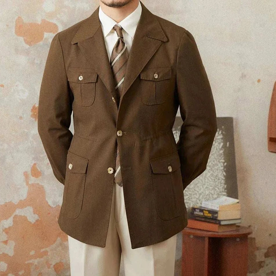 Autumn vintage old money coat - Antonios