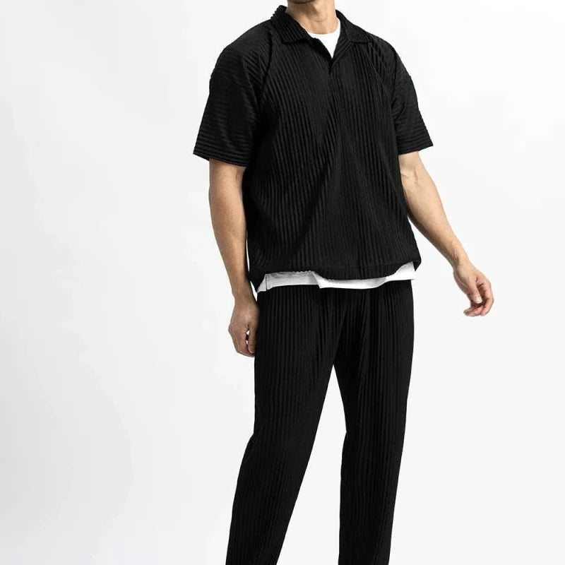 Baggy relaxed fit casual trousers - Antonios